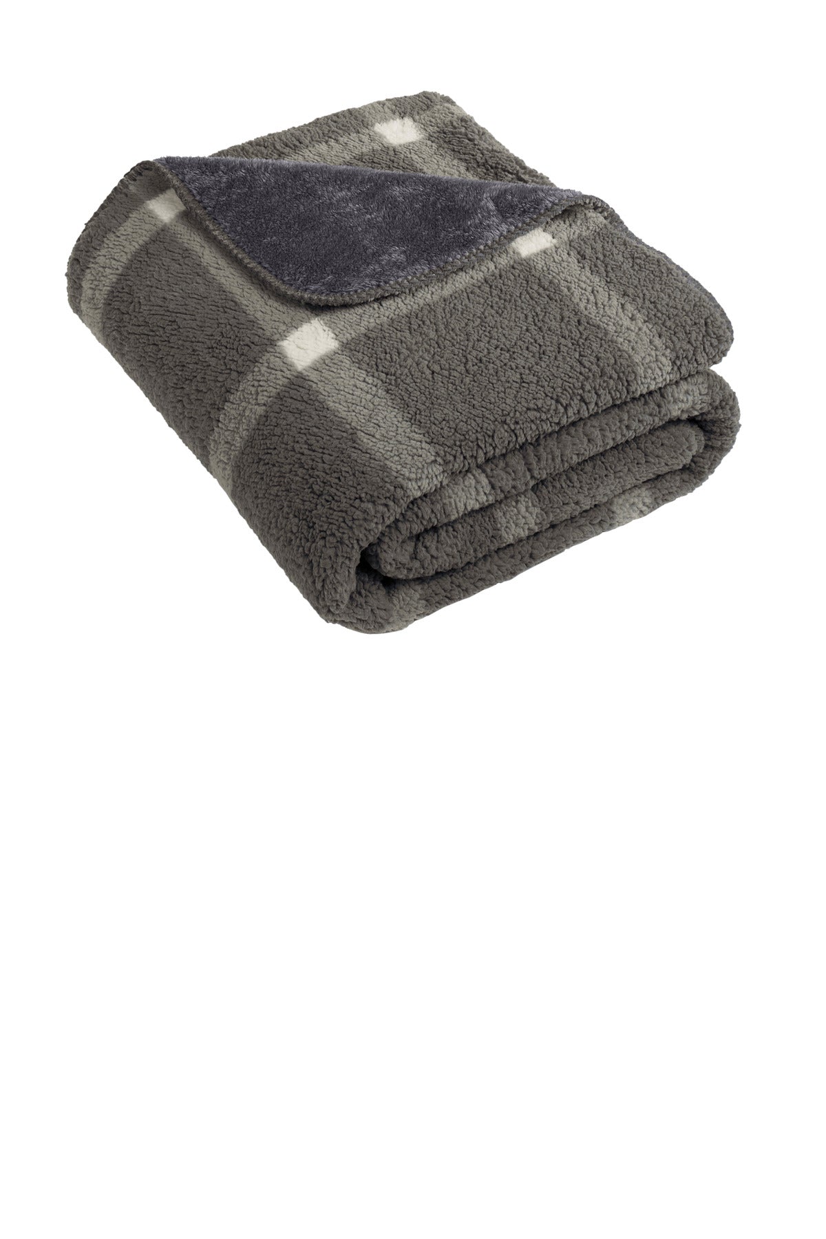 Double-Sided Sherpa/Plush Blanket - 11.5 oz | Port Authority BP48