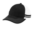 Two-Stripe Snapback Trucker Cap | Port Authority C113