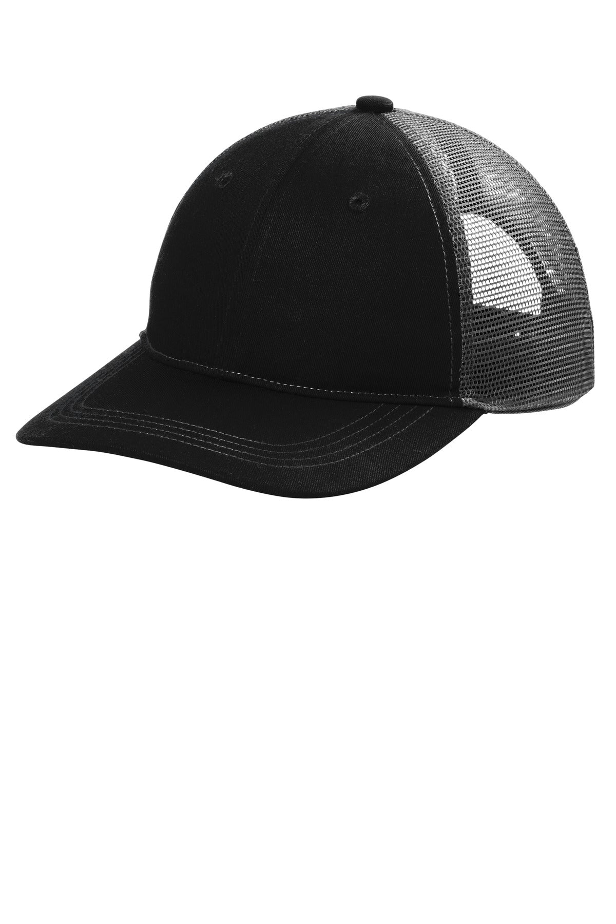 Port Authority C409 Unstructured Snapback Trucker Cap