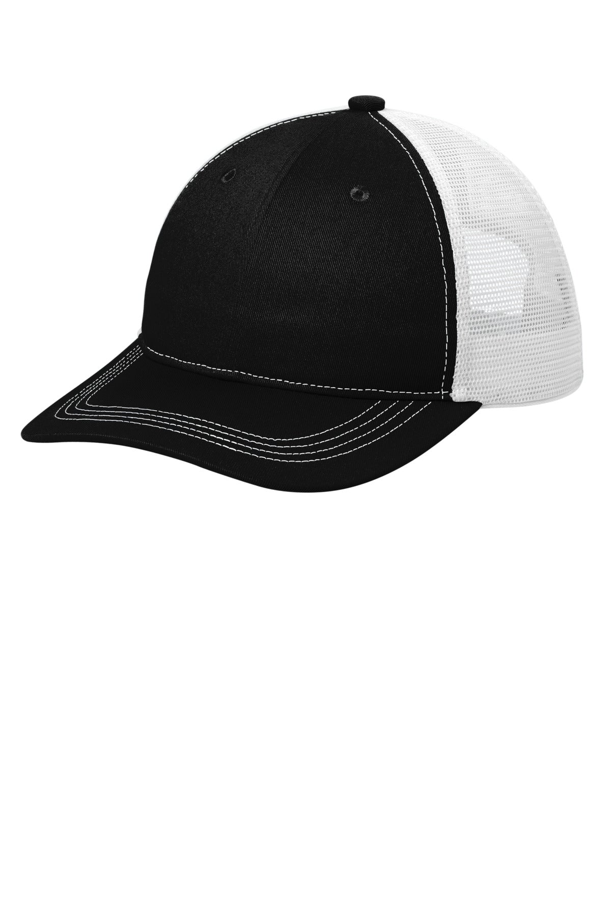 Port Authority C409 Unstructured Snapback Trucker Cap