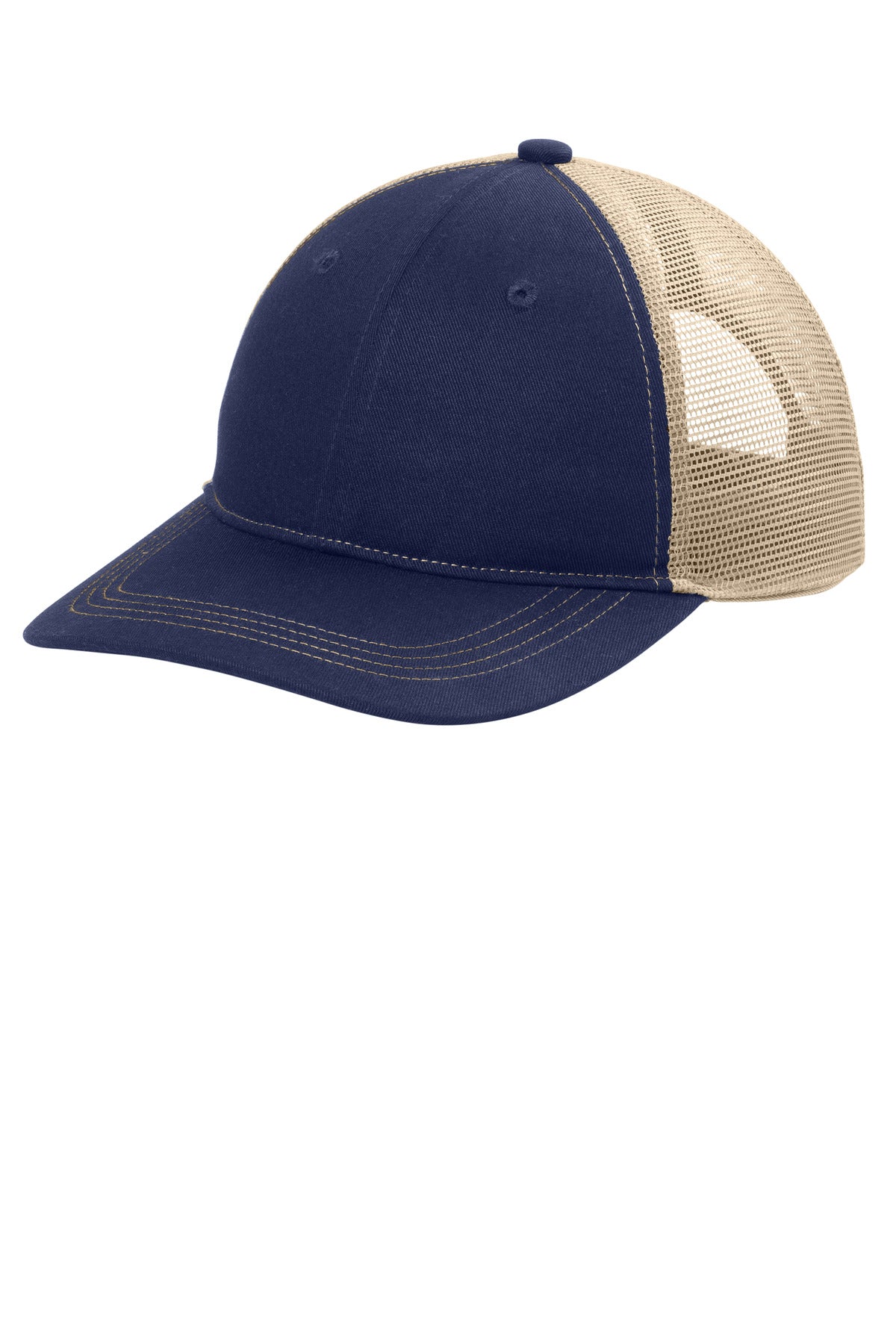 Port Authority C409 Unstructured Snapback Trucker Cap