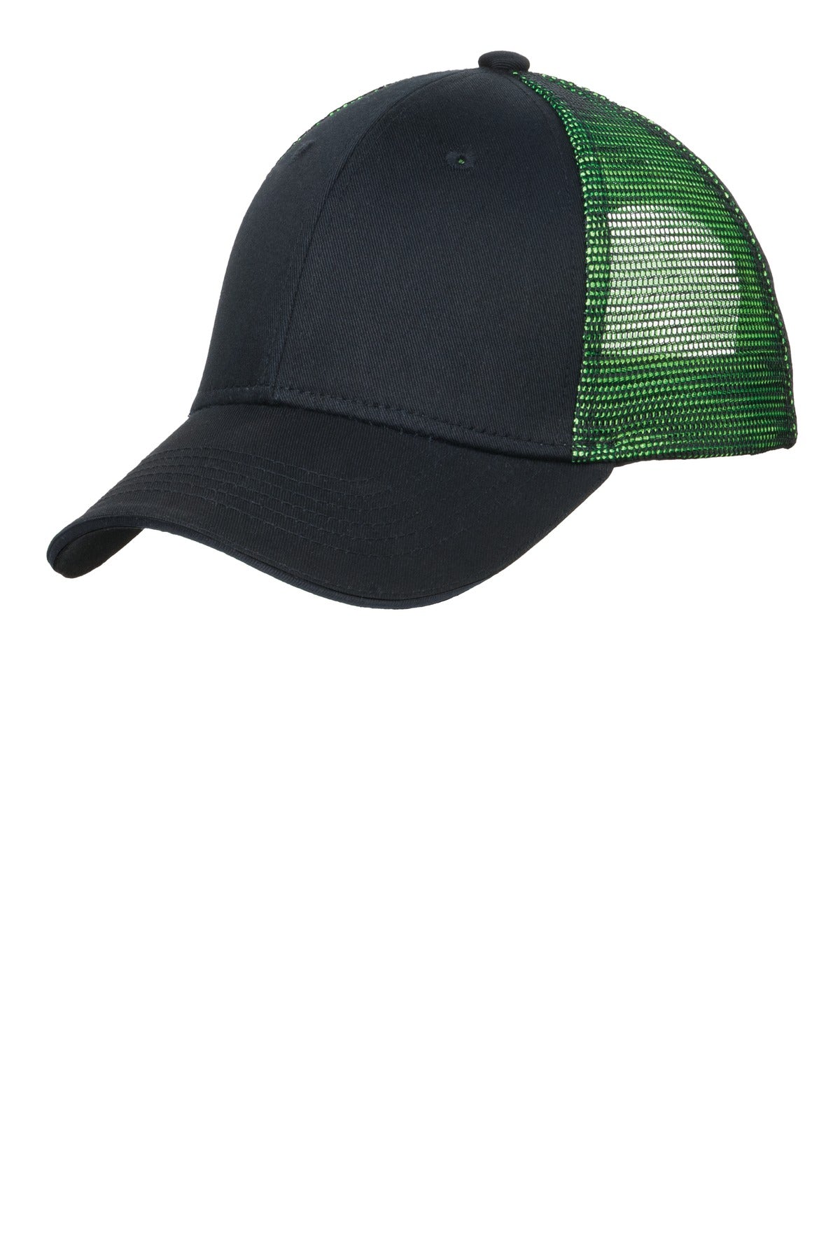 Port Authority C818 Double Mesh Snapback Sandwich Bill Cap