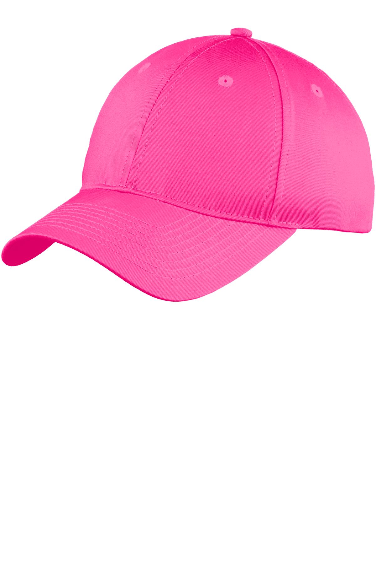 Port Authority C914 Six-Panel Unstructured Twill Cap