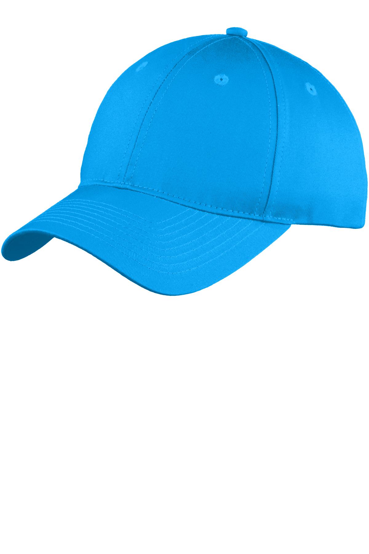 Port Authority C914 Six-Panel Unstructured Twill Cap