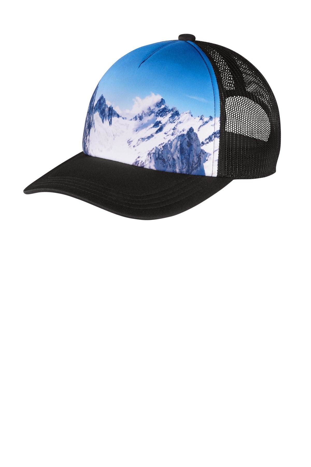 Port Authority C950 Photo Real Snapback Trucker Cap