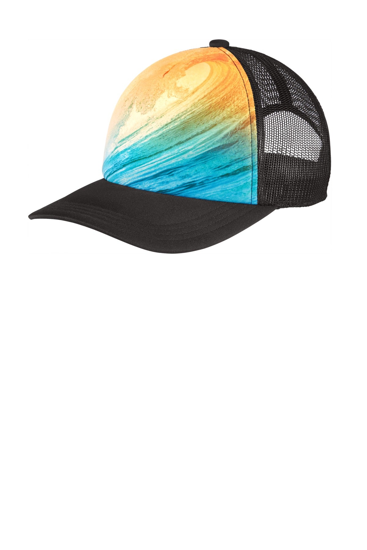 Port Authority C950 Photo Real Snapback Trucker Cap