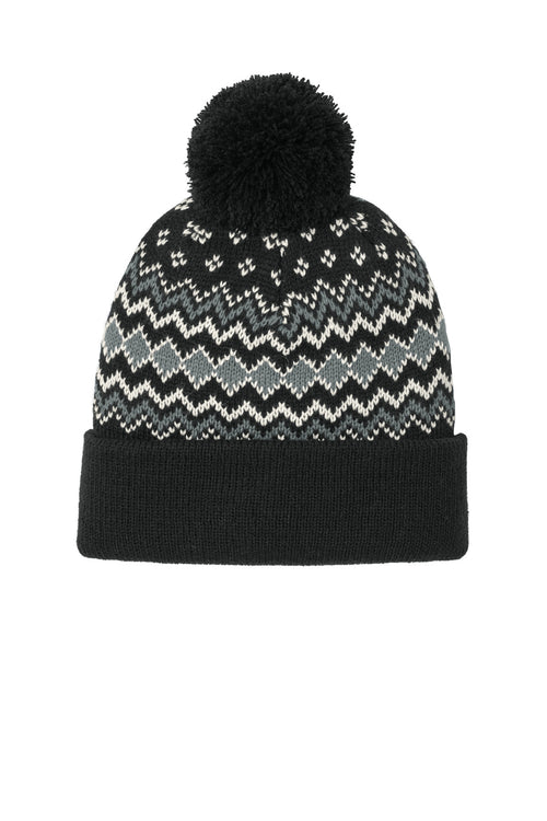 Port Authority C991 Alpine Pom Beanie