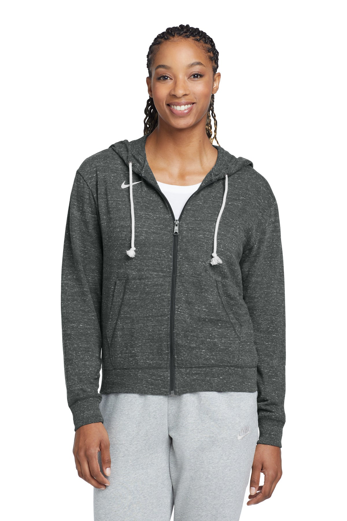 Nike CN9402 Women's Gym Vintage Full-Zip Hoodie