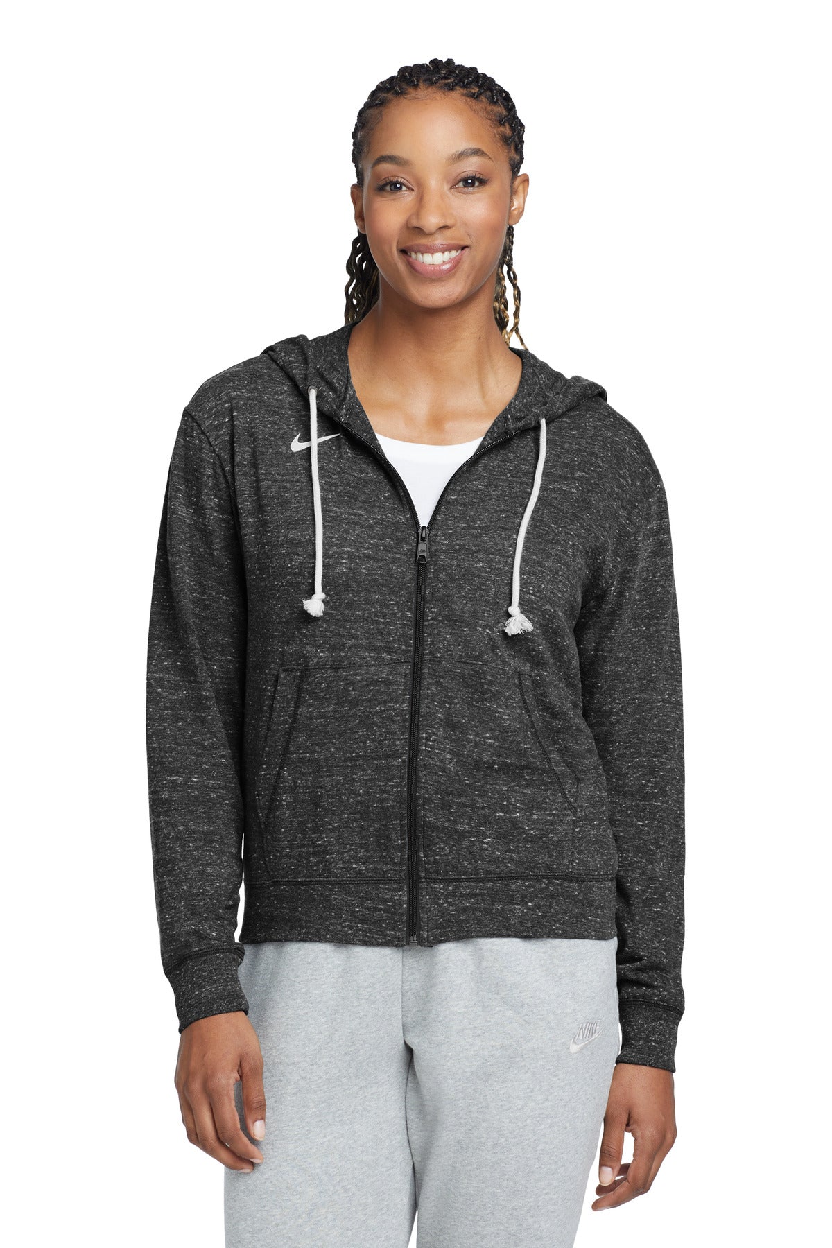 Nike CN9402 Women's Gym Vintage Full-Zip Hoodie