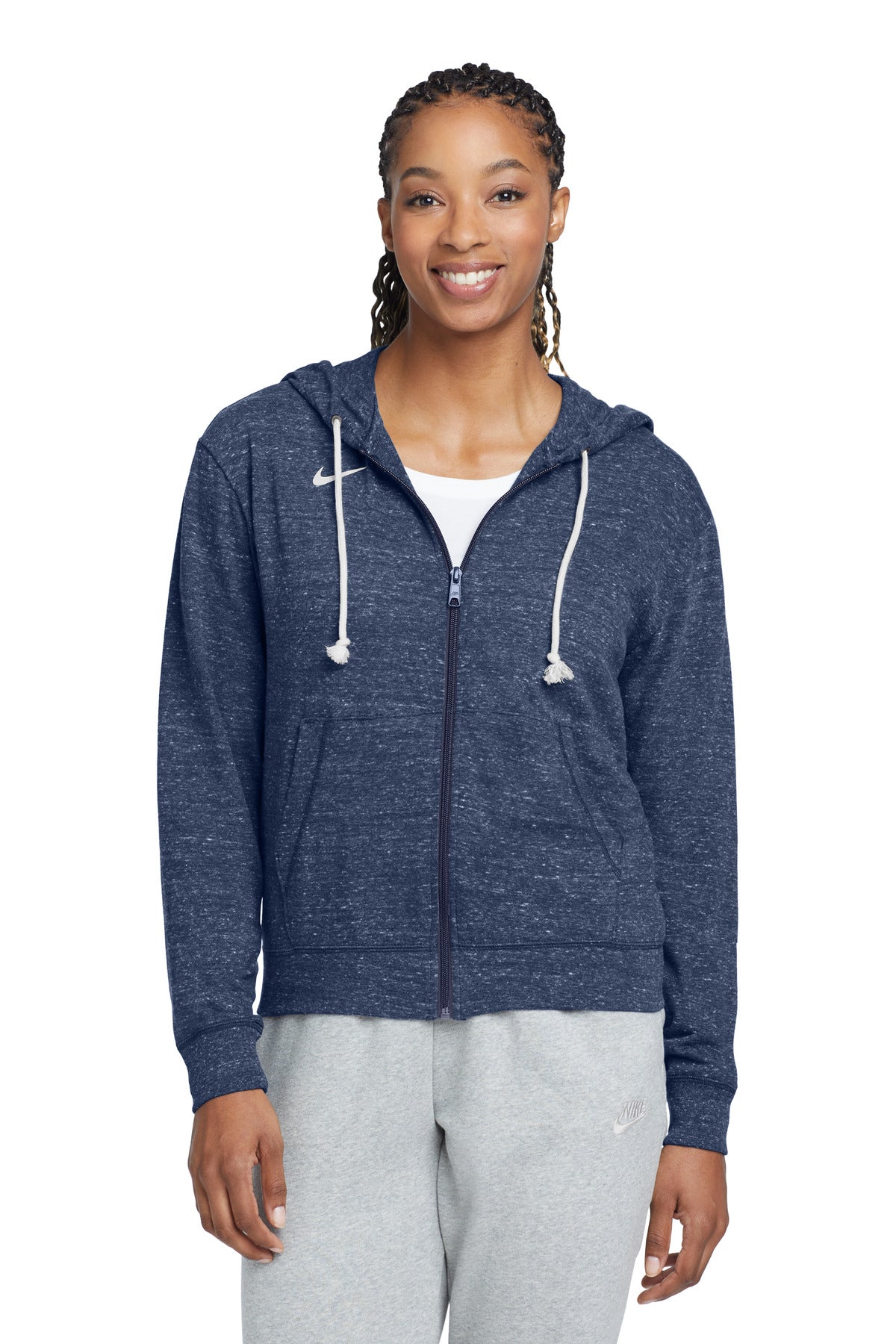 Nike CN9402 Women's Gym Vintage Full-Zip Hoodie