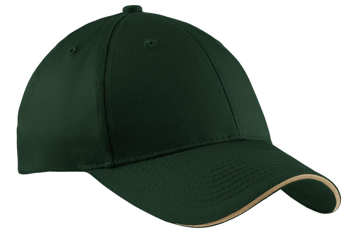 Port Authority CP85 Cotton Twill Sandwich Bill Cap