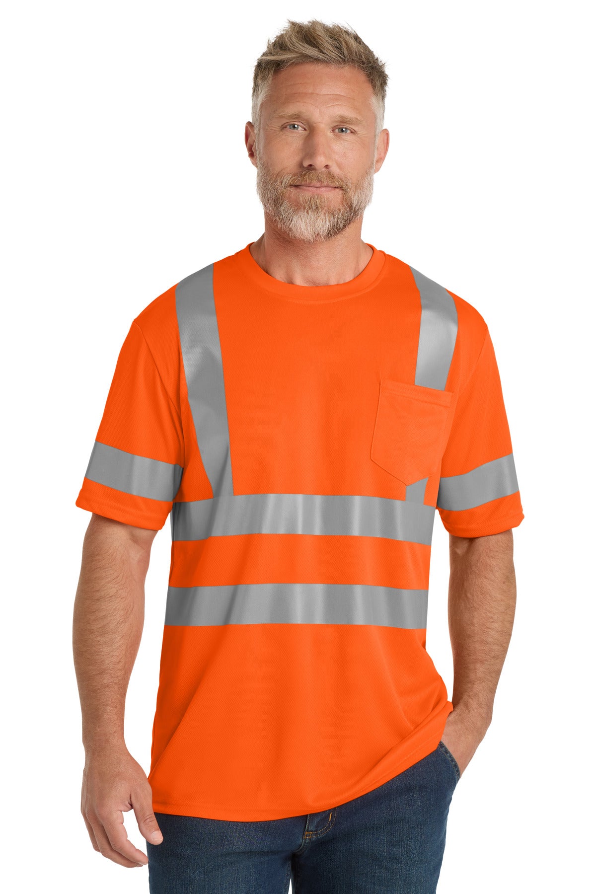 CornerStone CS202 ANSI 107 Class 3 Mesh Tee