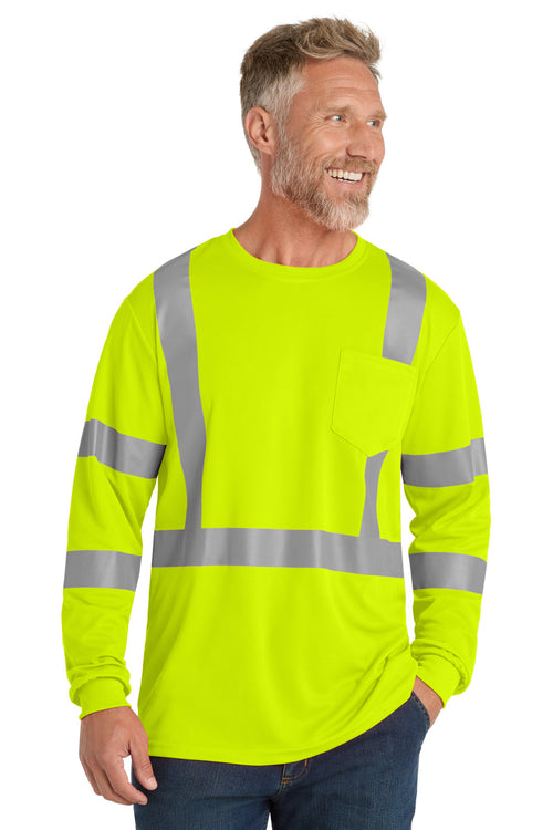 CornerStone CS203 ANSI 107 Class 3 Mesh Long Sleeve Tee