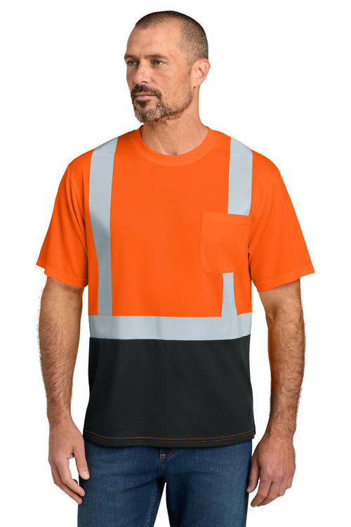 CornerStone CS205 ANSI 107 Class 2 Short Sleeve Mesh Blocked Tee