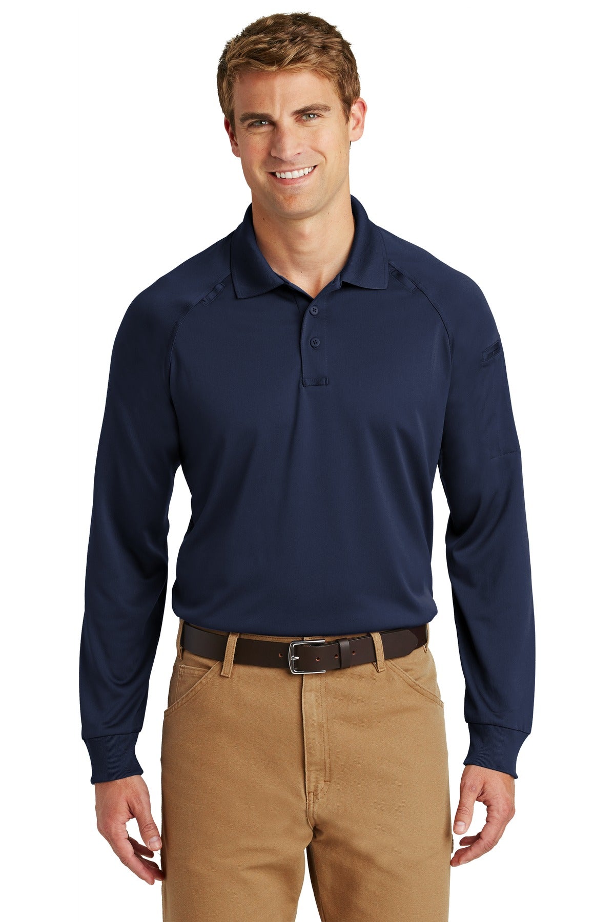 CornerStone CS410LS Select Long Sleeve Snag-Proof Tactical Polo