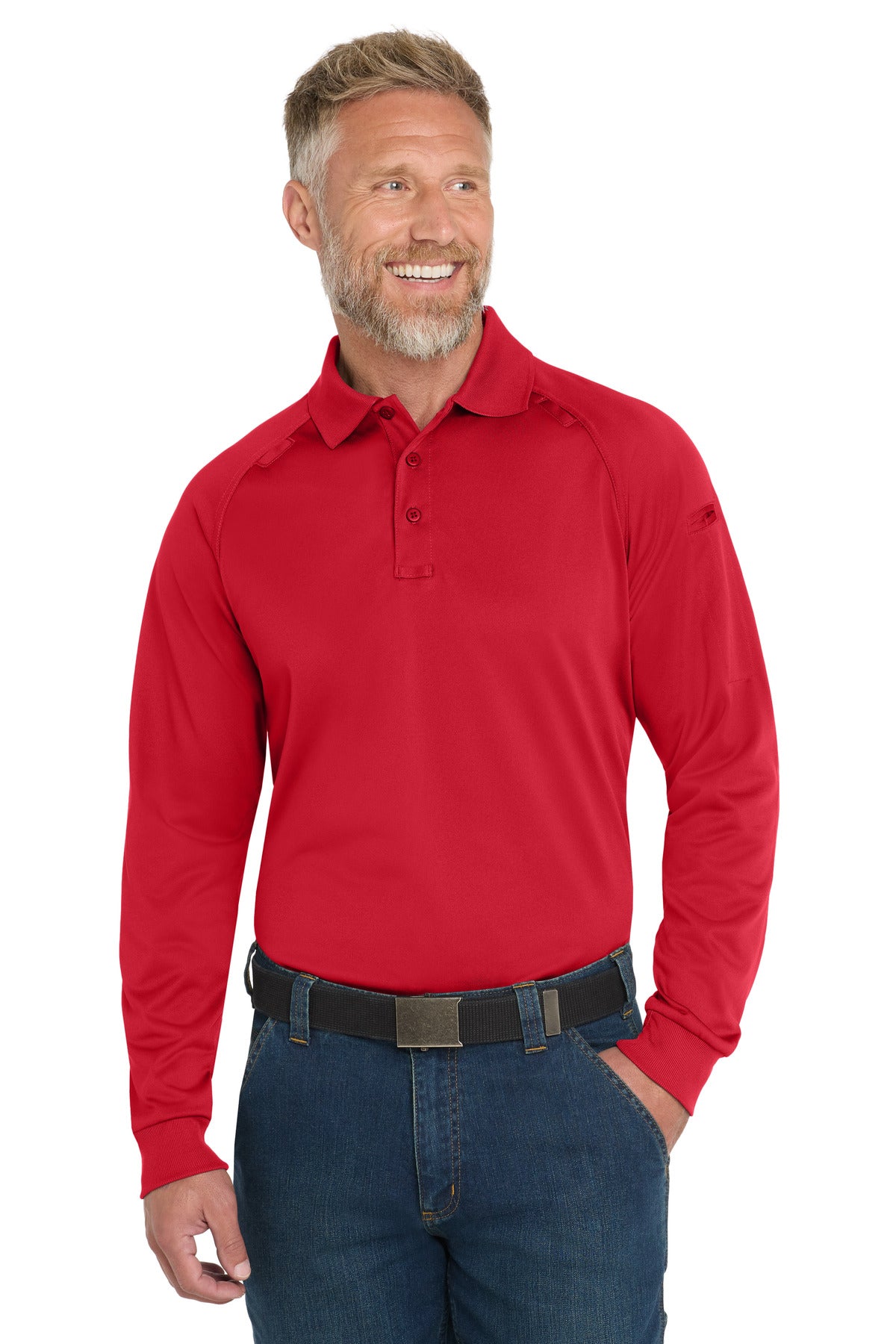 CornerStone CS410LS Select Long Sleeve Snag-Proof Tactical Polo