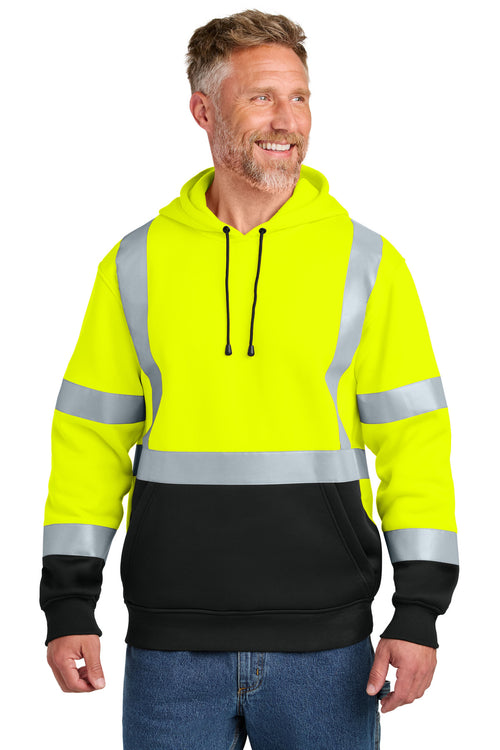 ANSI 107 Class 3 Heavy-Duty Fleece Pullover Hoodie - 8.6 oz | CornerStone CSF301