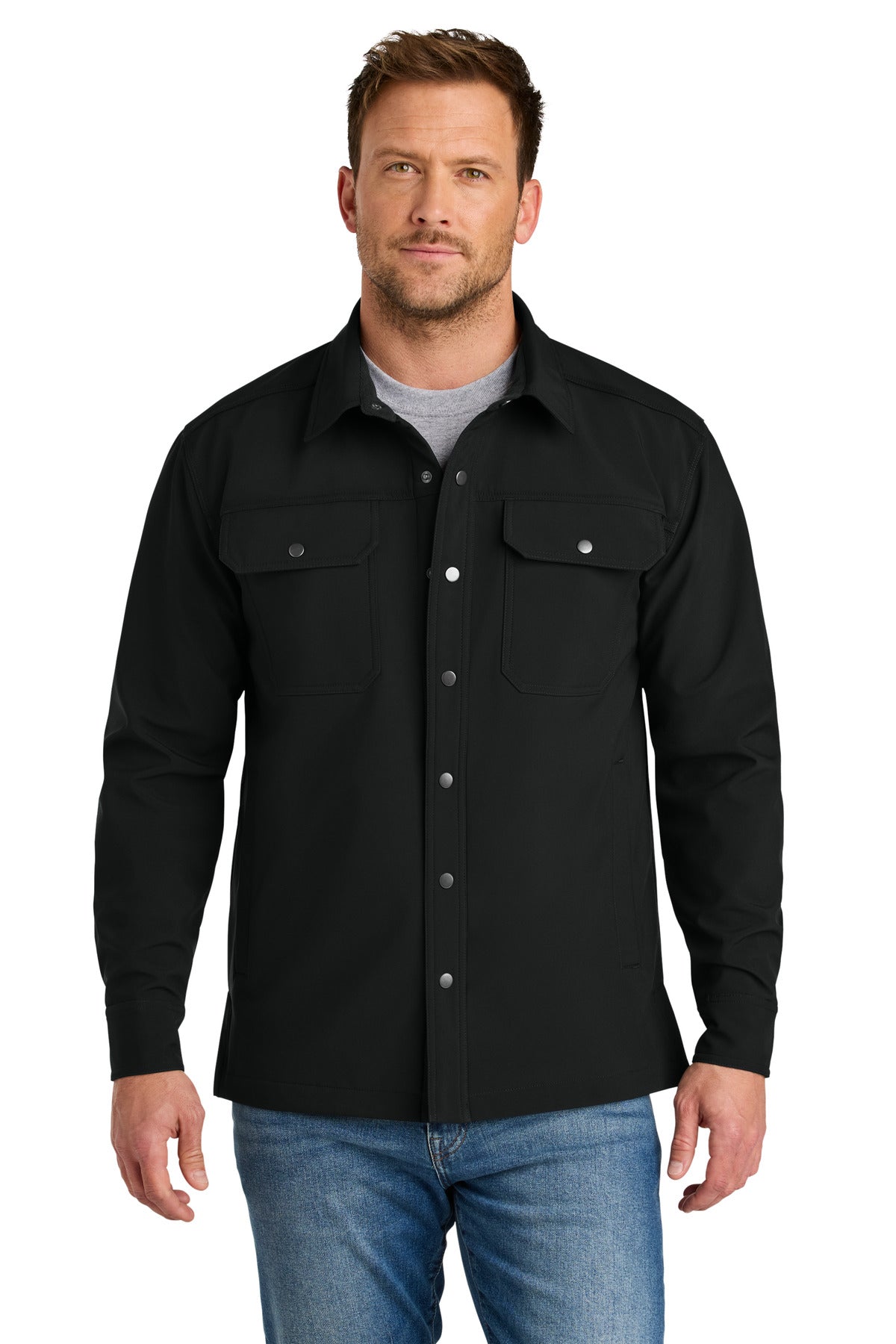 Soft Shell Shirt Jacket | CornerStone CSJ73