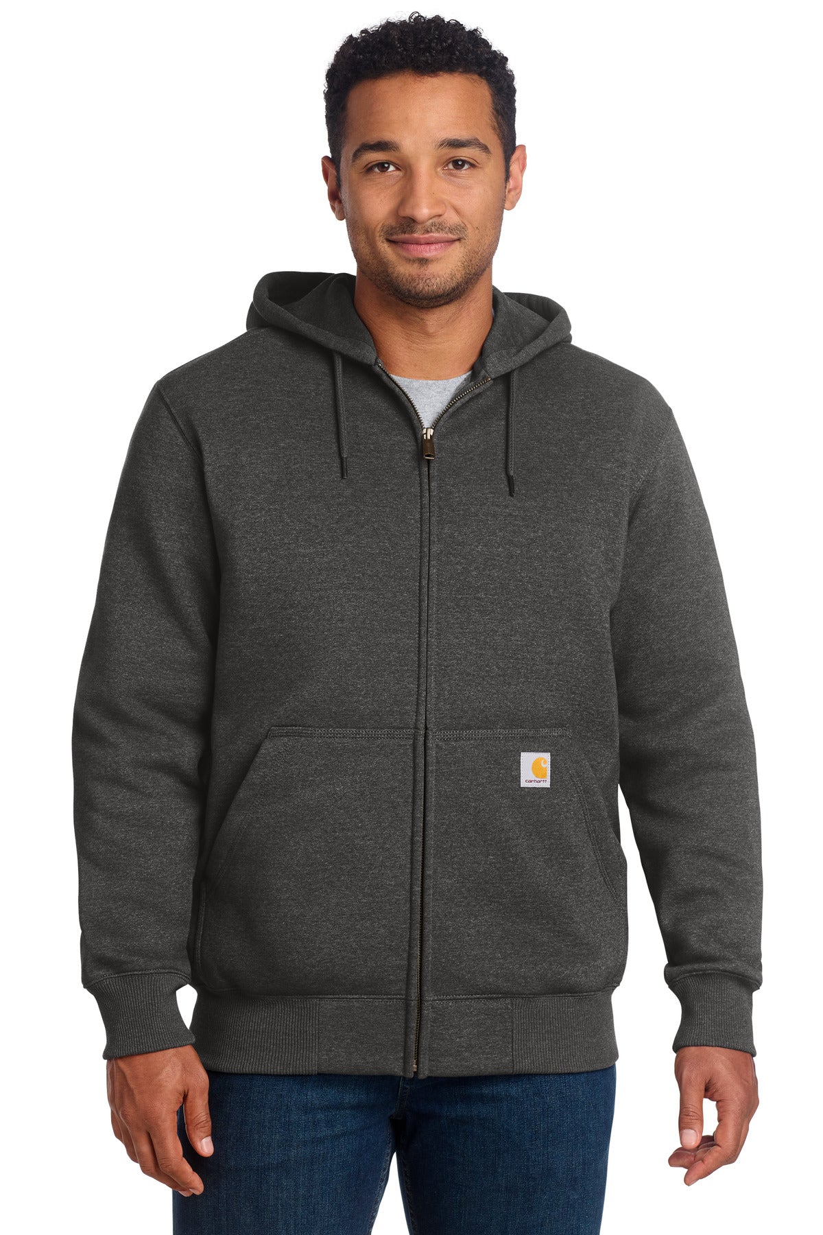 Carhartt CT100614 Rain Defender Paxton Heavyweight Hooded Zip-Front Sweatshirt