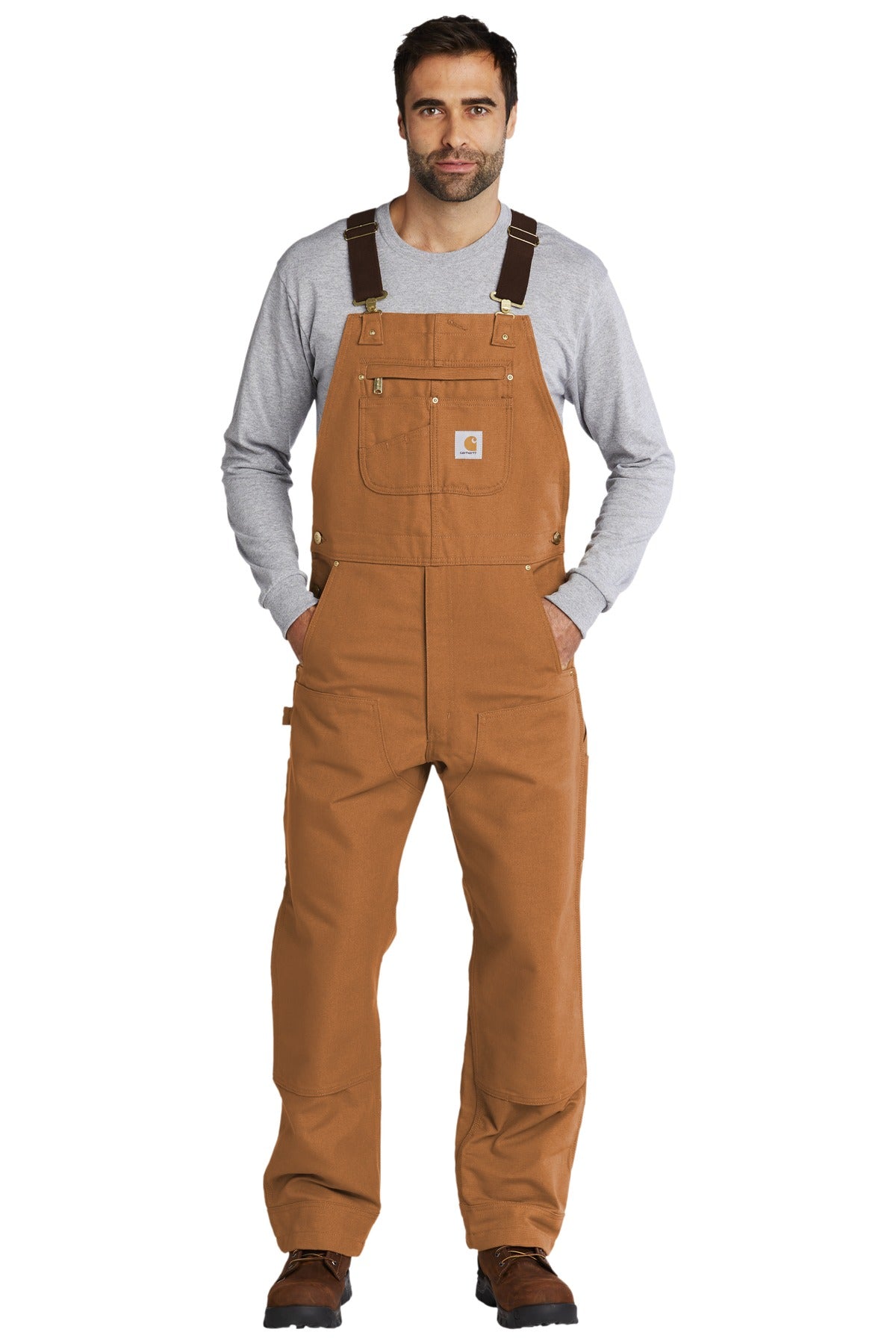 Carhartt CT102776 Duck Unlined Bib Overalls
