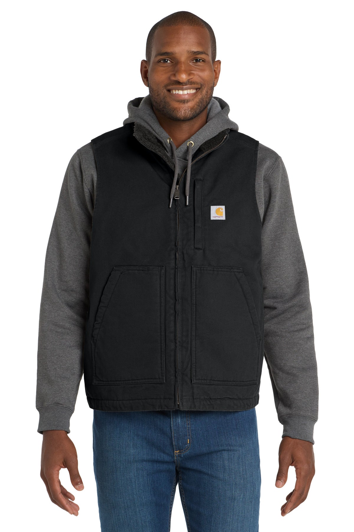 Carhartt CT104277 Sherpa-Lined Mock Neck Vest
