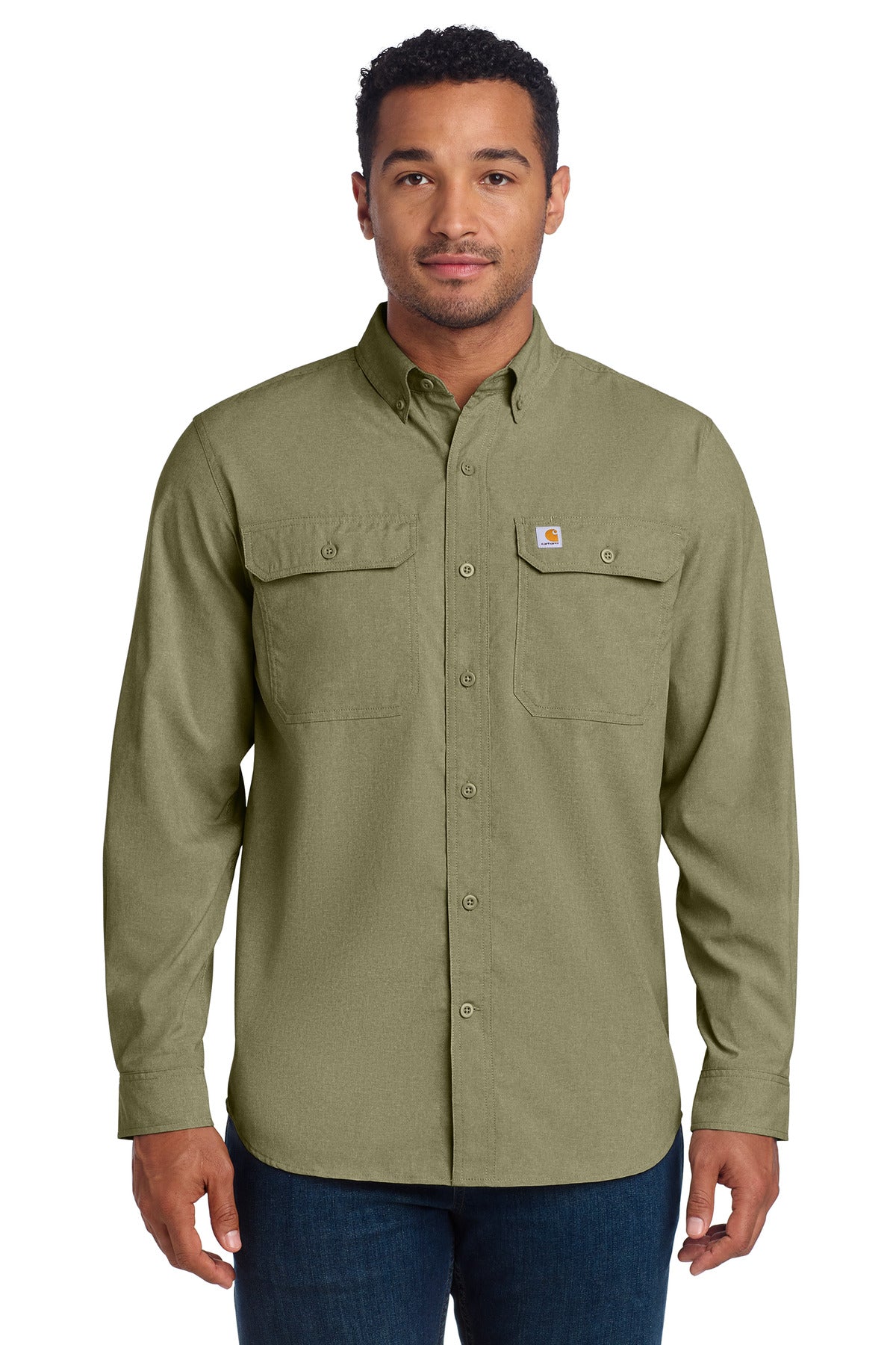 Carhartt Force CT105291 Solid Long Sleeve Shirt