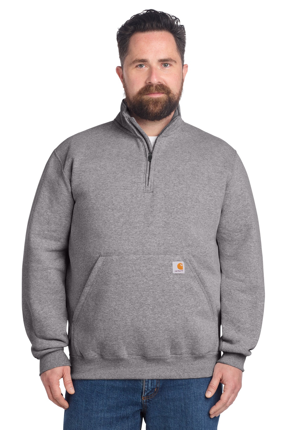 Carhartt CT105294 Midweight 1/4-Zip Mock Neck Sweatshirt