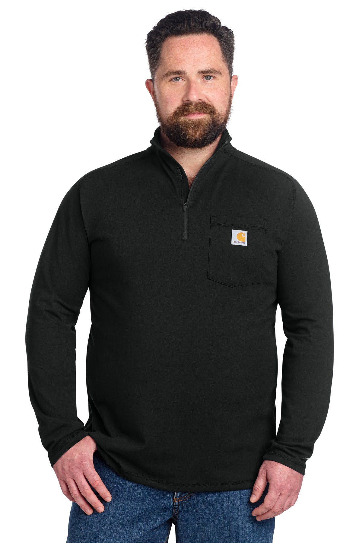 Carhartt Force CT106660 1/4-Zip Long Sleeve T-Shirt