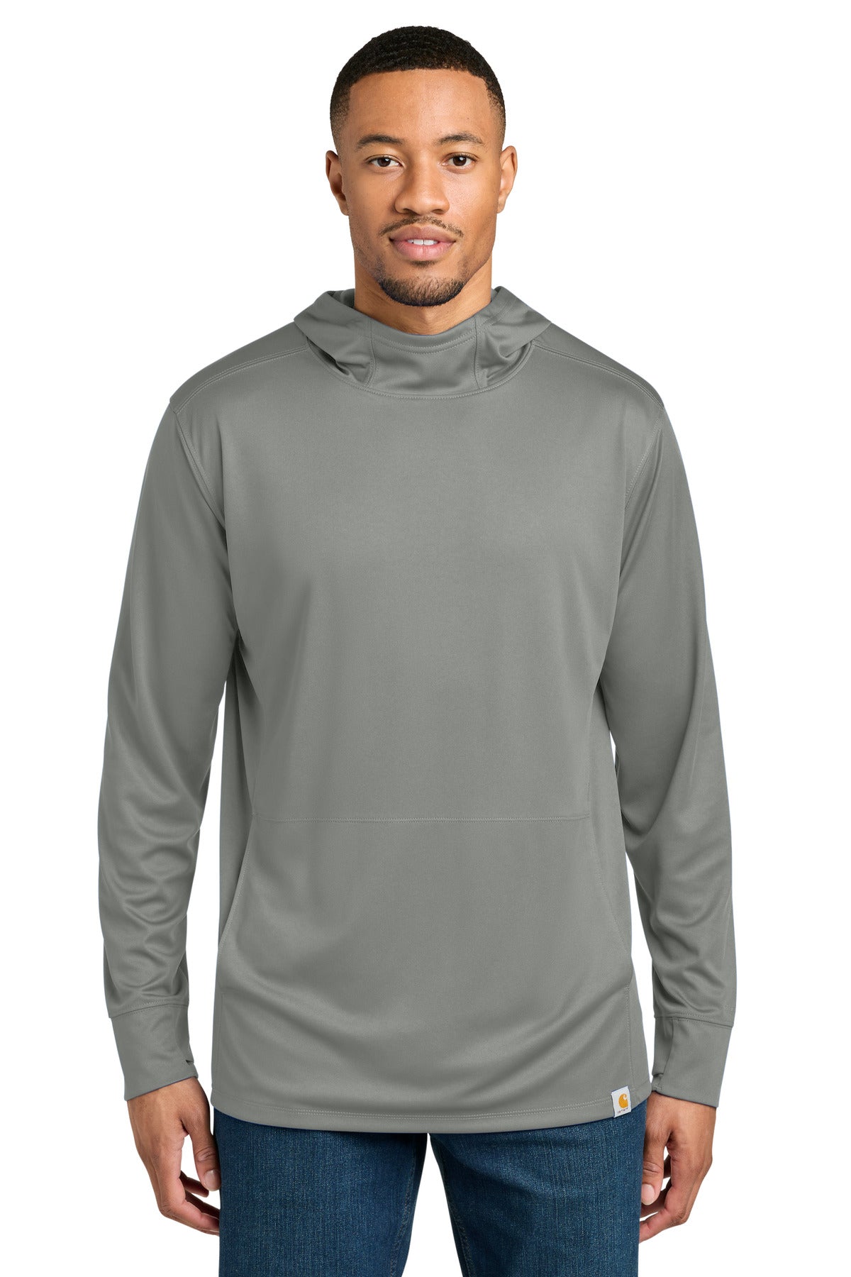 Carhartt Force CT106923 Sun Defender Long Sleeve Hooded T-Shirt