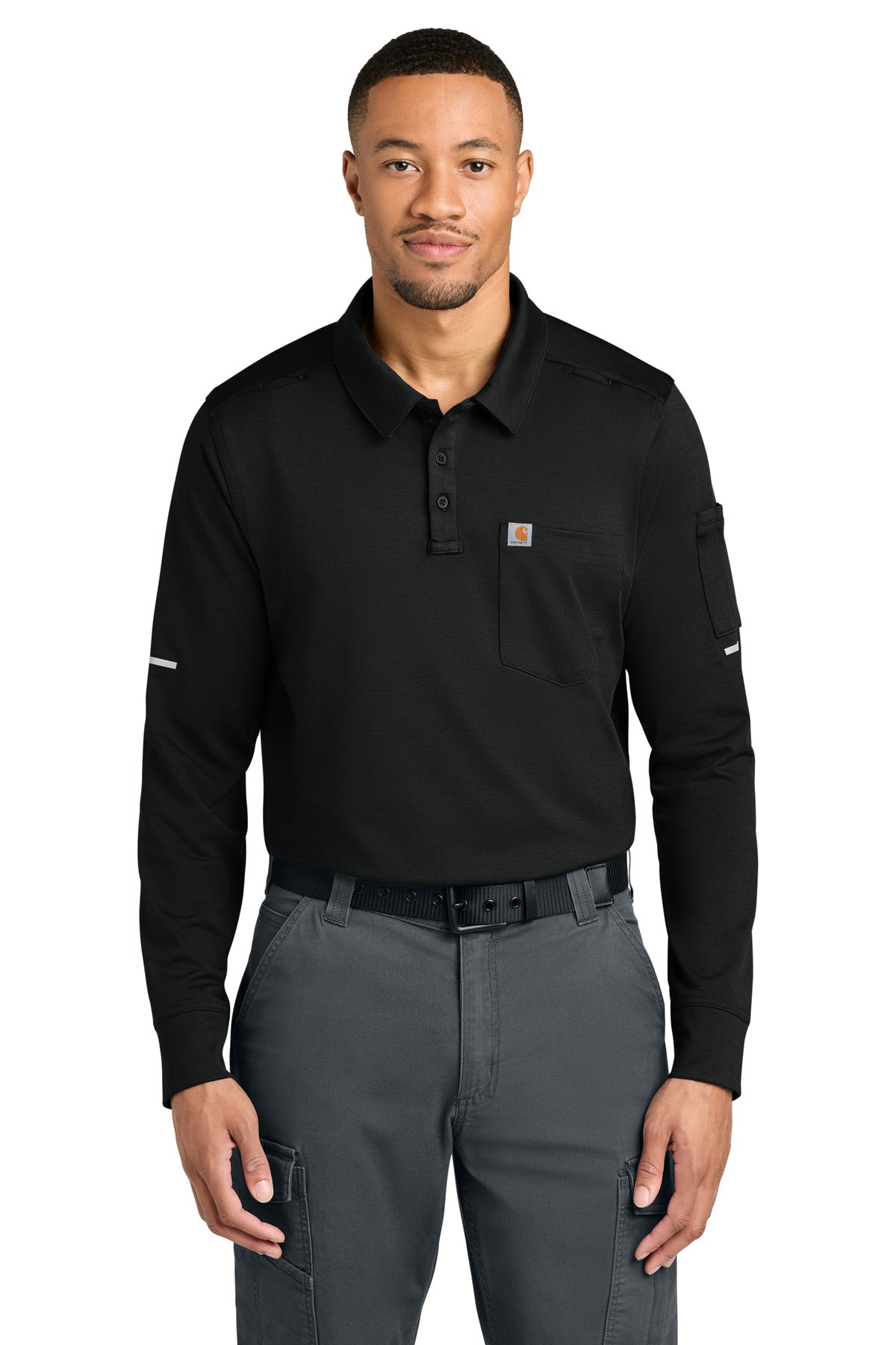 Carhartt CTC16129 FLD & RSCU Long Sleeve Polo