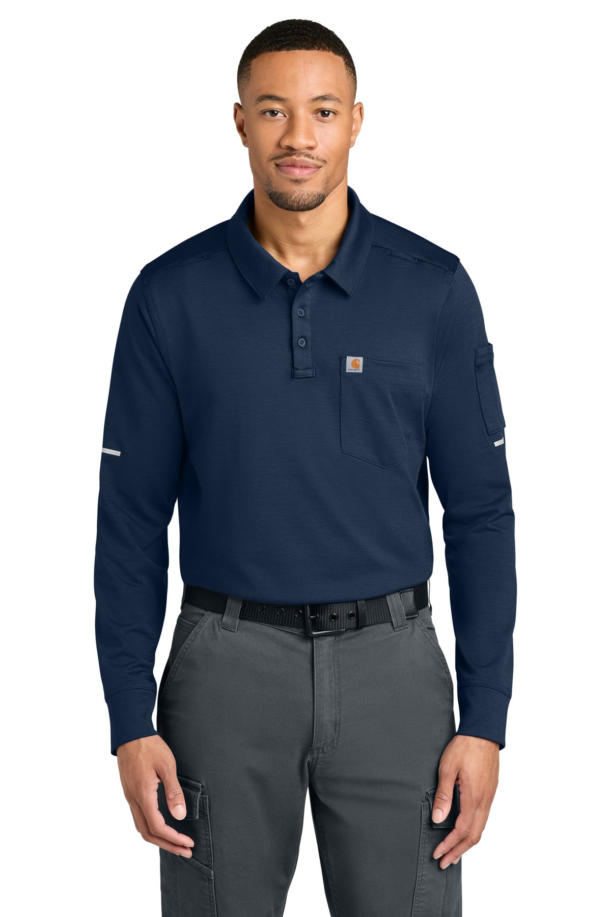 Carhartt CTC16129 FLD & RSCU Long Sleeve Polo