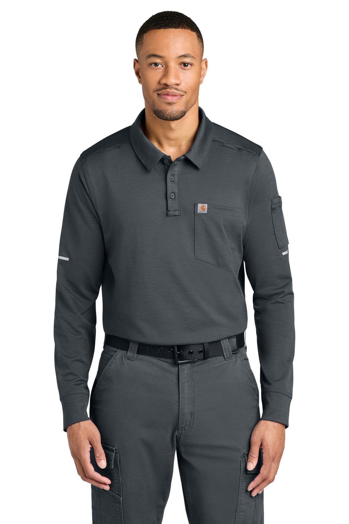 Carhartt CTC16129 FLD & RSCU Long Sleeve Polo
