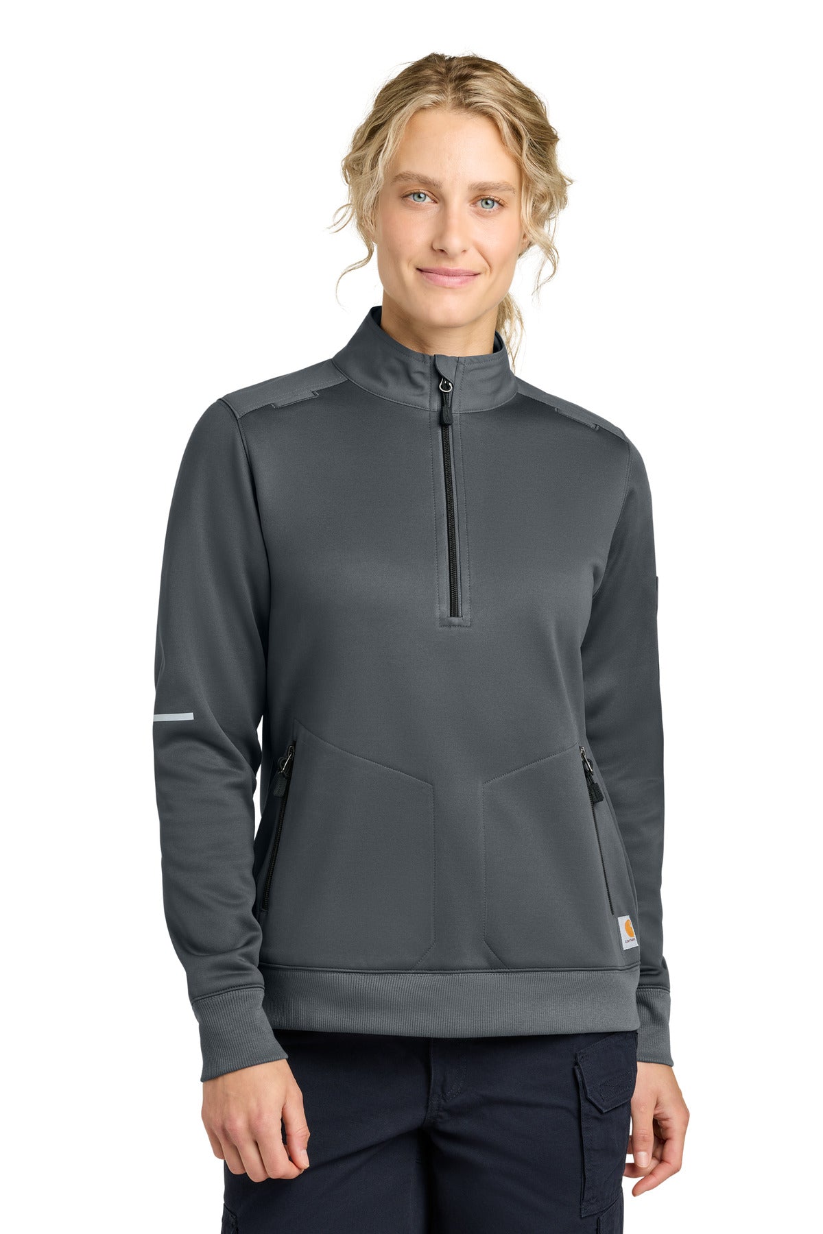 Carhartt CTC82912 Women's FLD & RSCU 1/2-Zip Mid-Layer