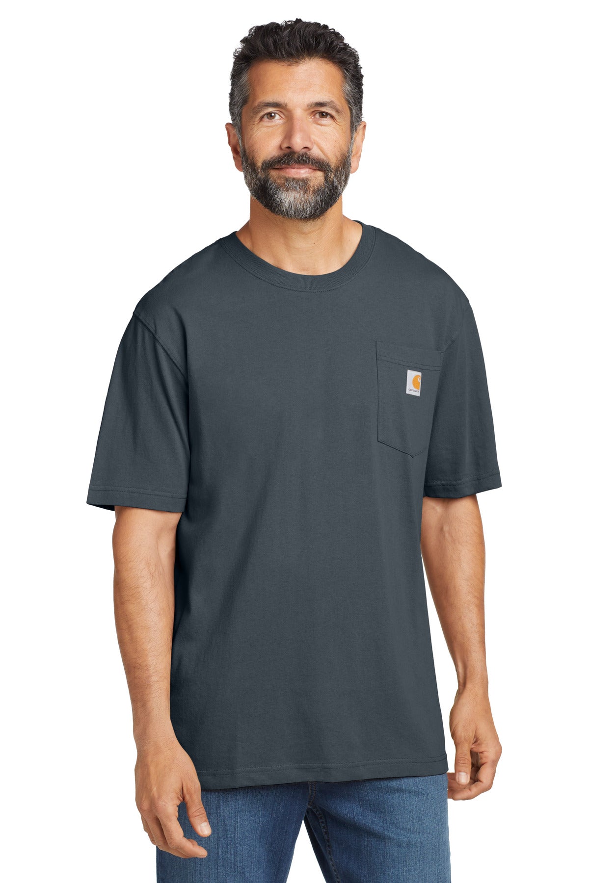 Playera de trabajo con bolsillo, manga corta - 6.75 oz | Carhartt CTK87