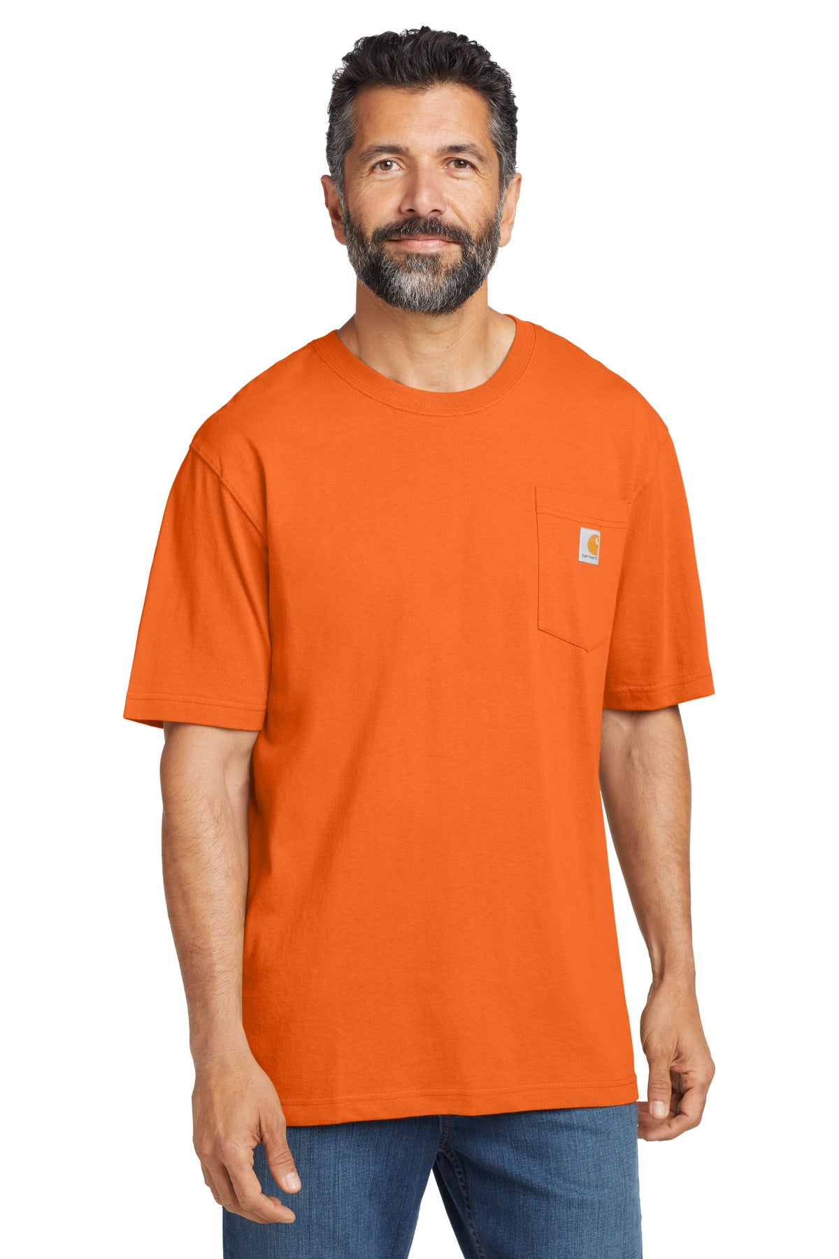 Playera de trabajo con bolsillo, manga corta - 6.75 oz | Carhartt CTK87