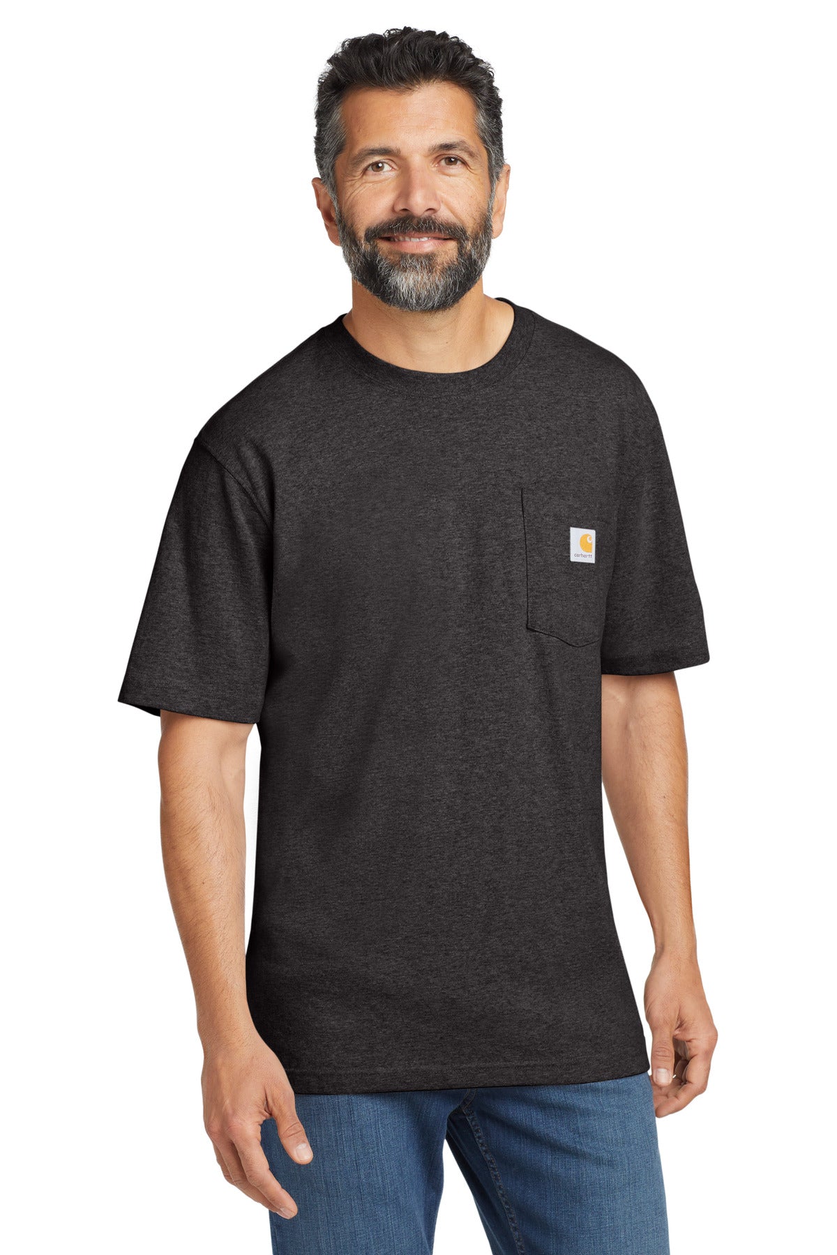 Playera de trabajo con bolsillo, manga corta - 6.75 oz | Carhartt CTK87
