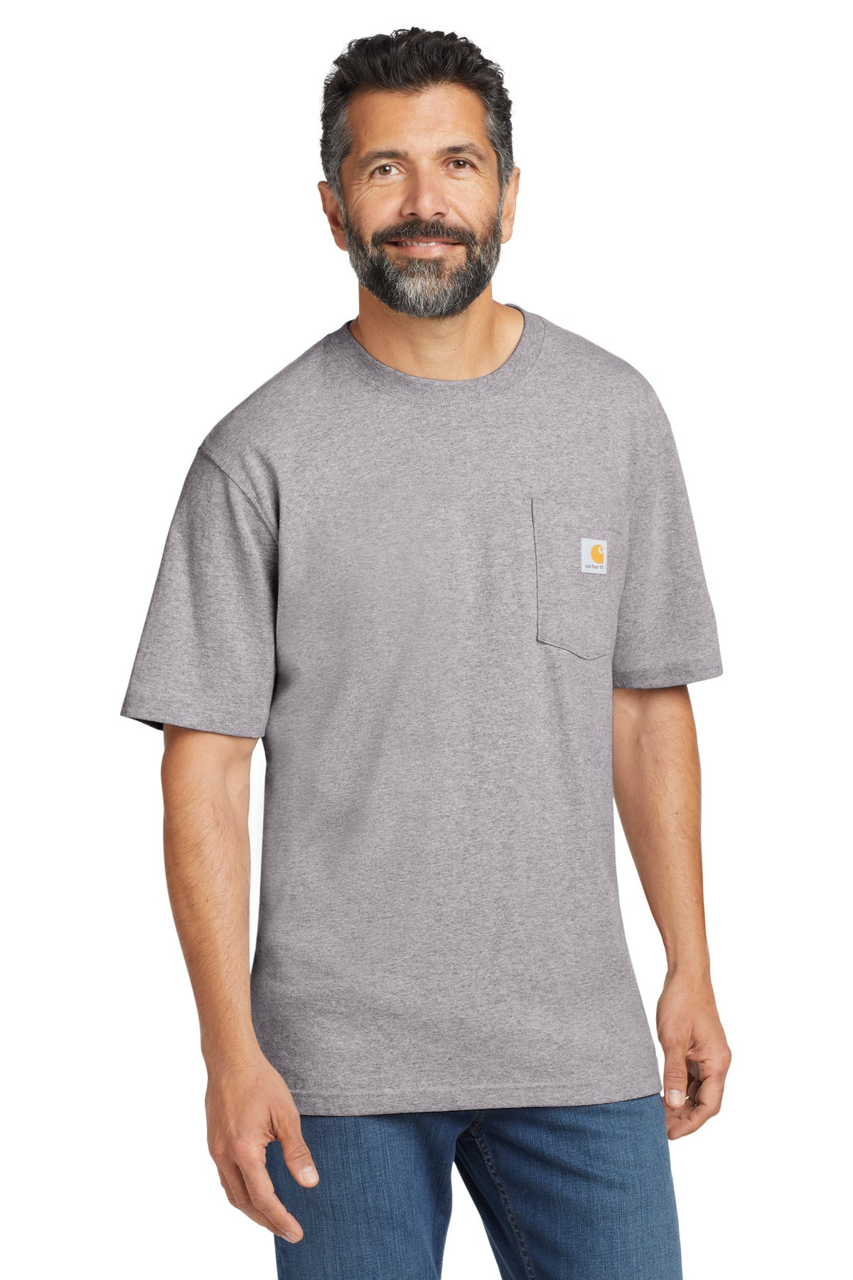 Playera de trabajo con bolsillo, manga corta - 6.75 oz | Carhartt CTK87