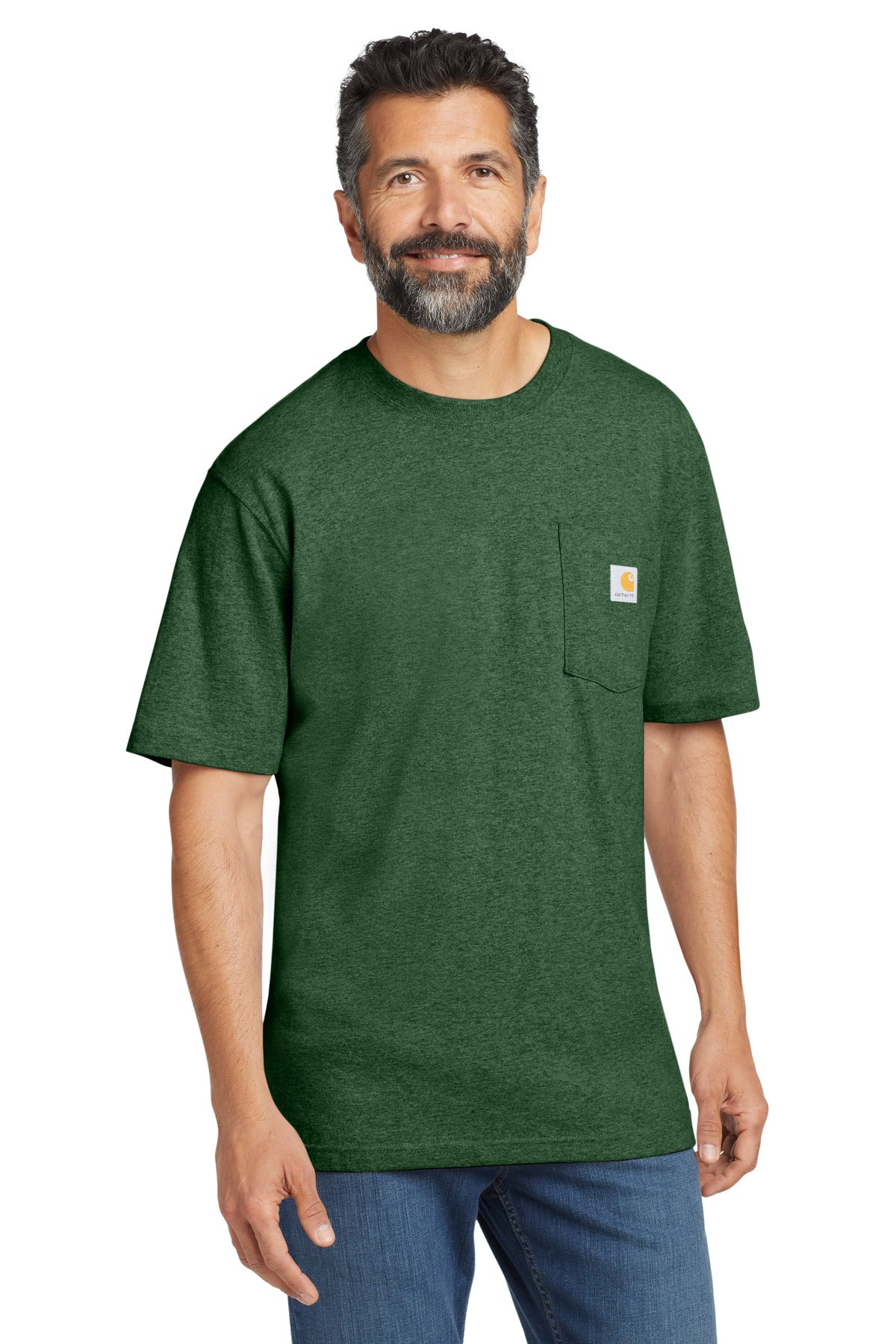 Playera de trabajo con bolsillo, manga corta - 6.75 oz | Carhartt CTK87