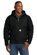 Carhartt CTT106677 Tall Quilted-Flannel-Lined Duck Active Jac