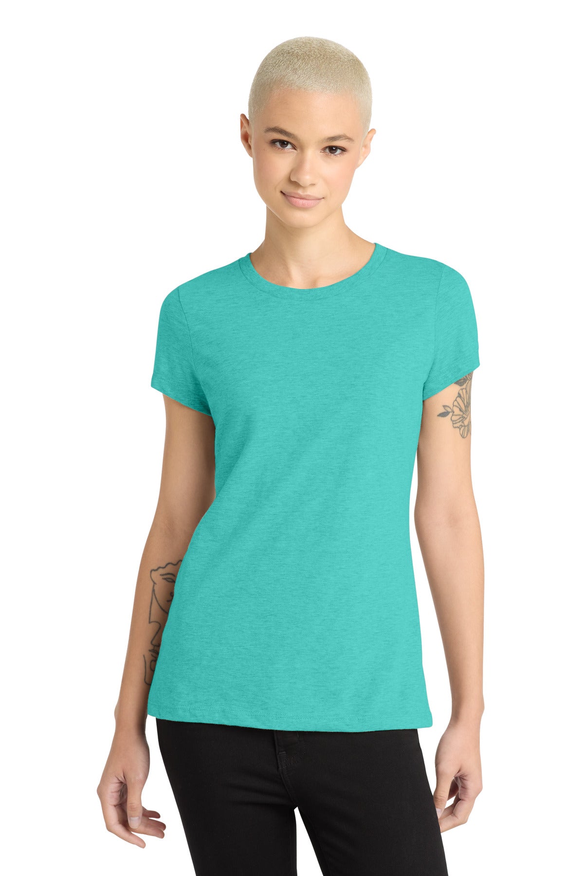 District DM108L Women's Perfect Blend CVC Tee