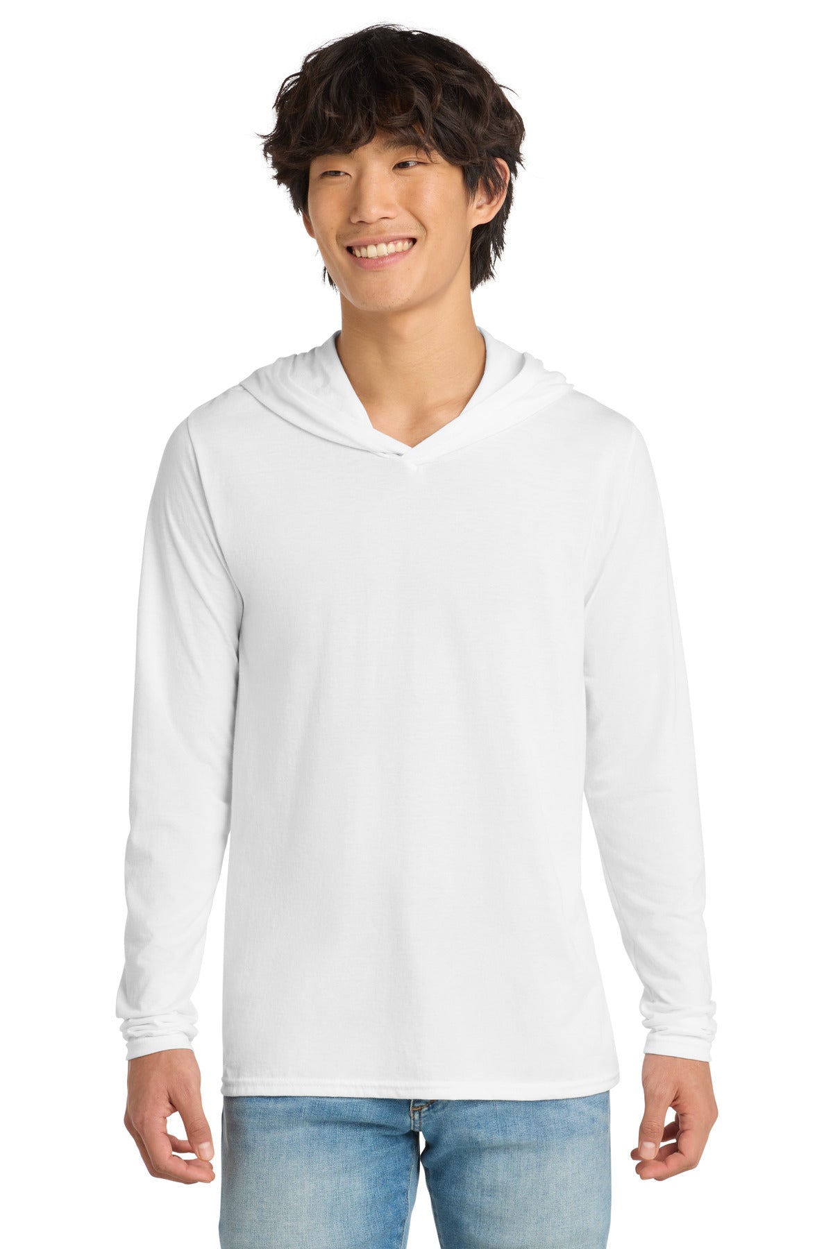Playera con capucha de manga larga Perfect Tri ® - 4.5 oz | District DM139