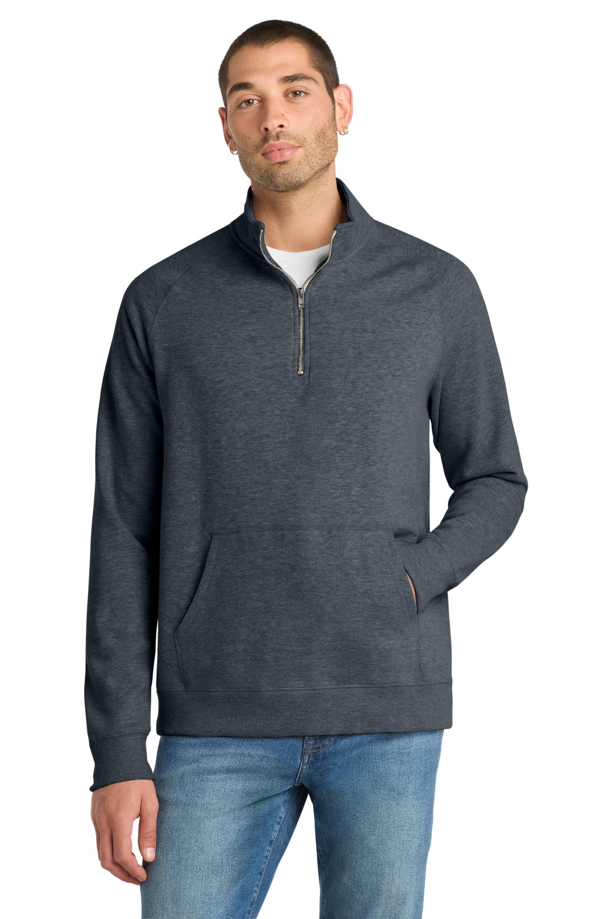 District DM392 Lightweight Fleece 1/4-Zip