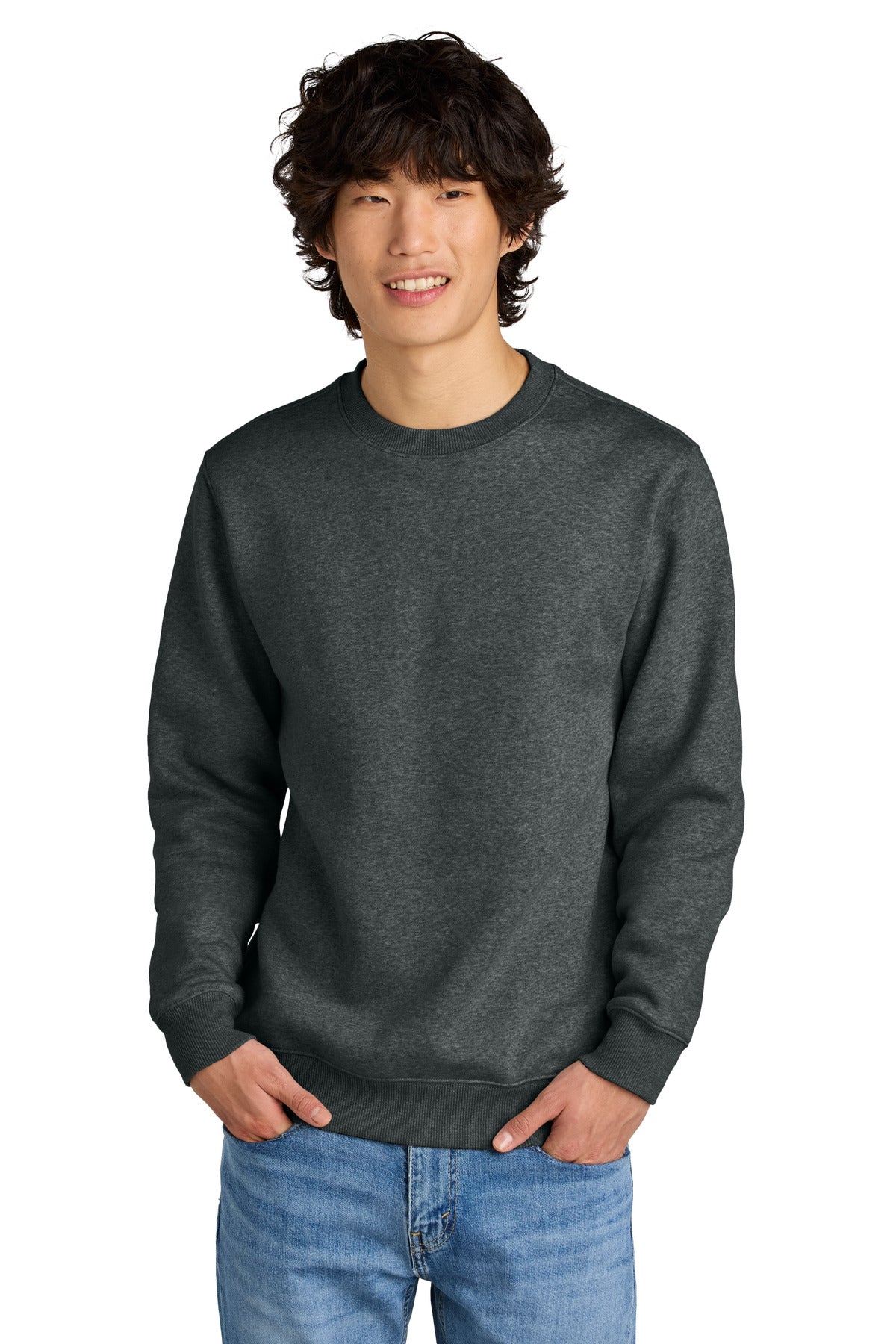 District DT1106 Perfect Weight Fleece Crew