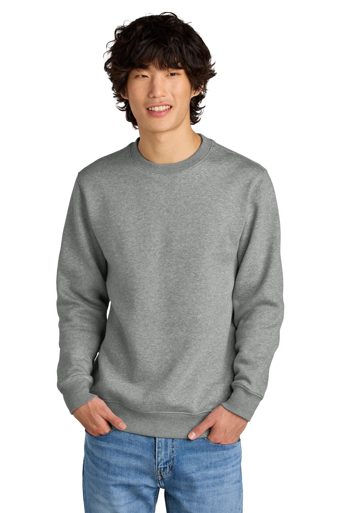 District DT1106 Perfect Weight Fleece Crew