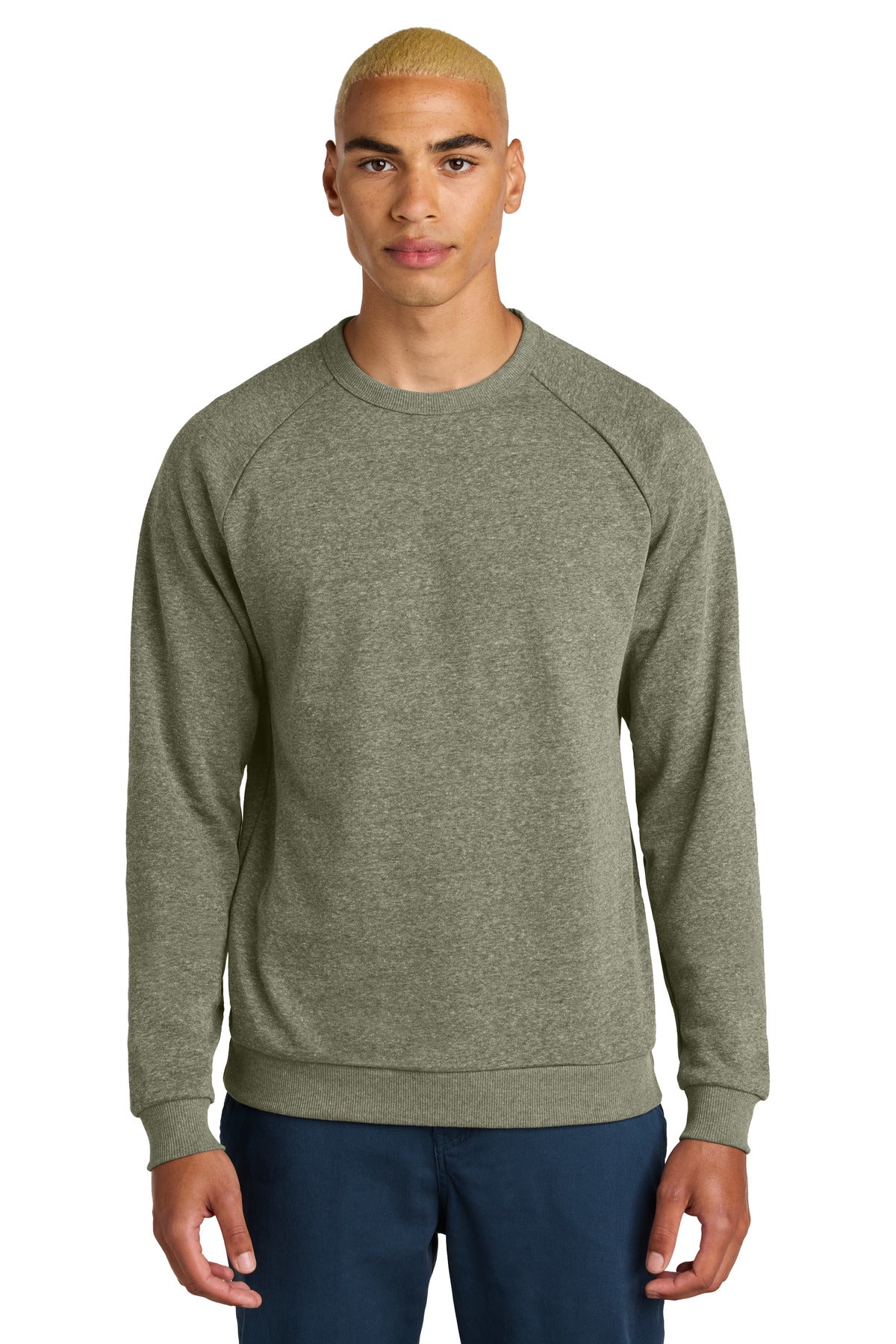 District DT1304 Perfect Tri Fleece Crewneck Sweatshirt