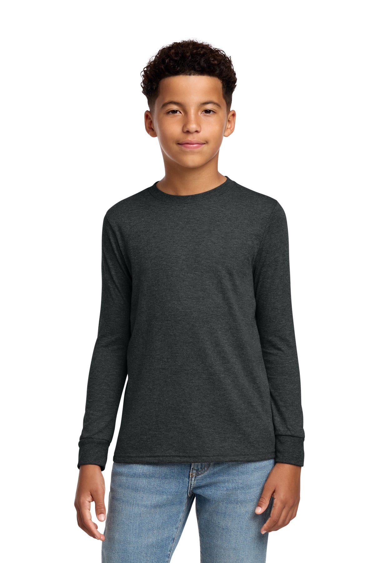 District DT132Y Youth Perfect Tri Long Sleeve Tee