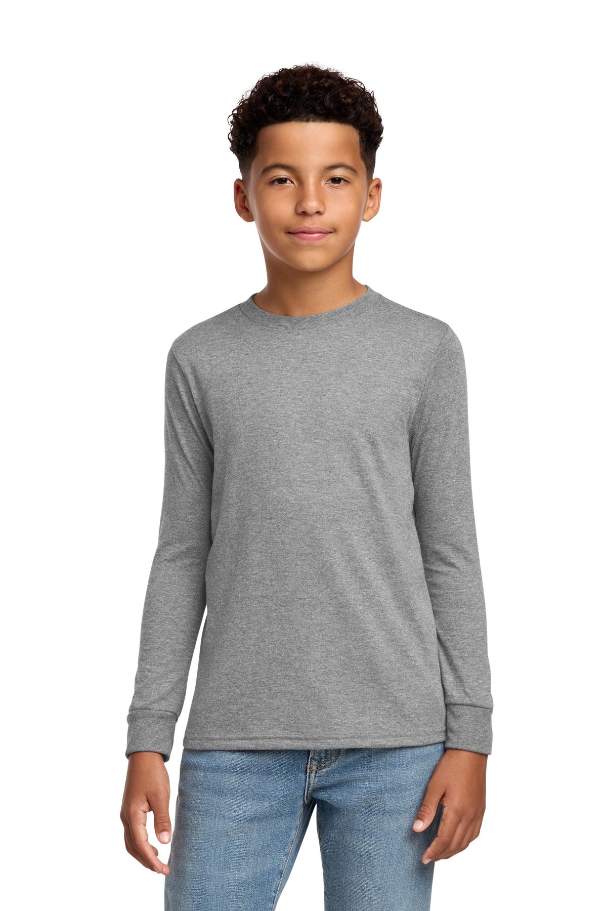 District DT132Y Youth Perfect Tri Long Sleeve Tee