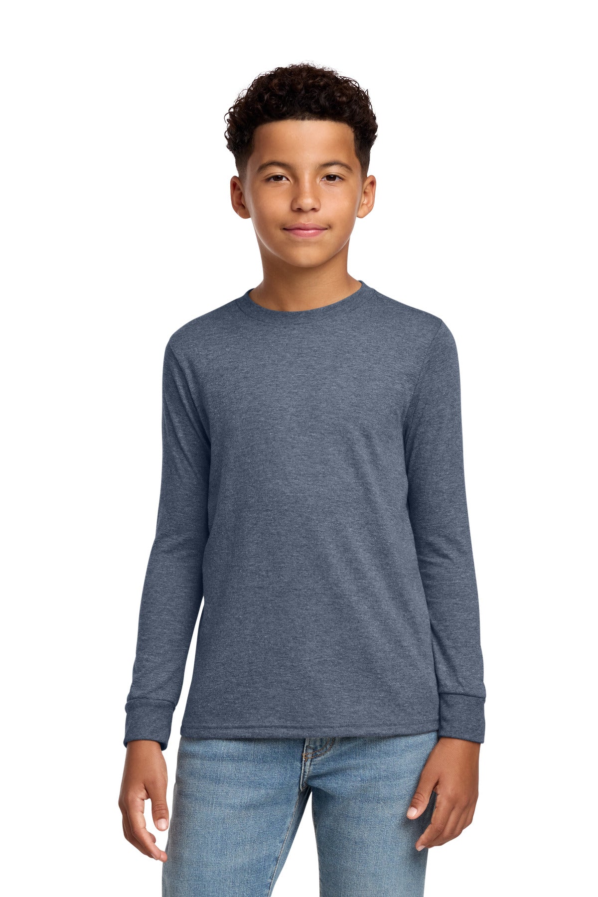 District DT132Y Youth Perfect Tri Long Sleeve Tee