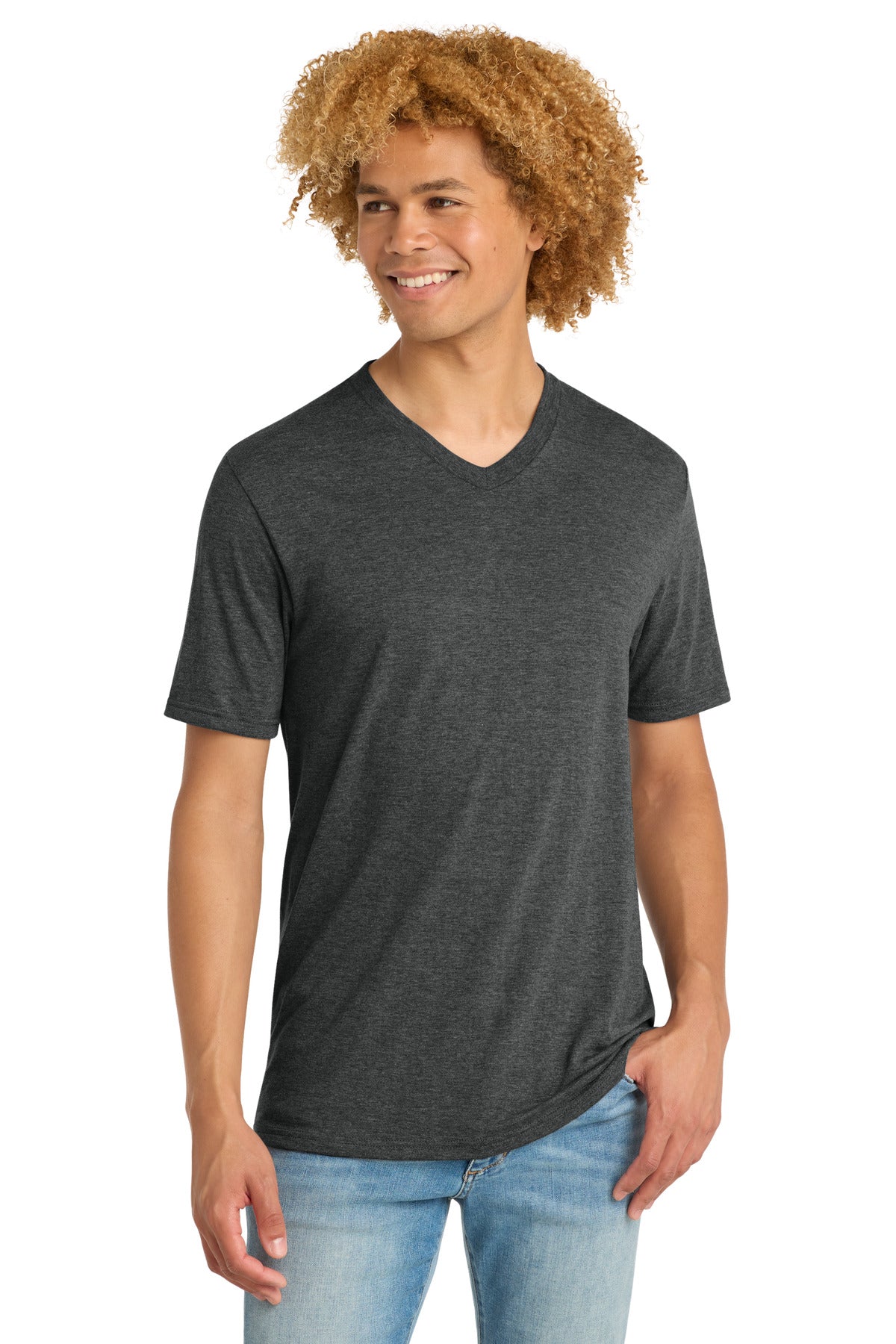 District DT1350 Perfect Tri V-Neck Tee