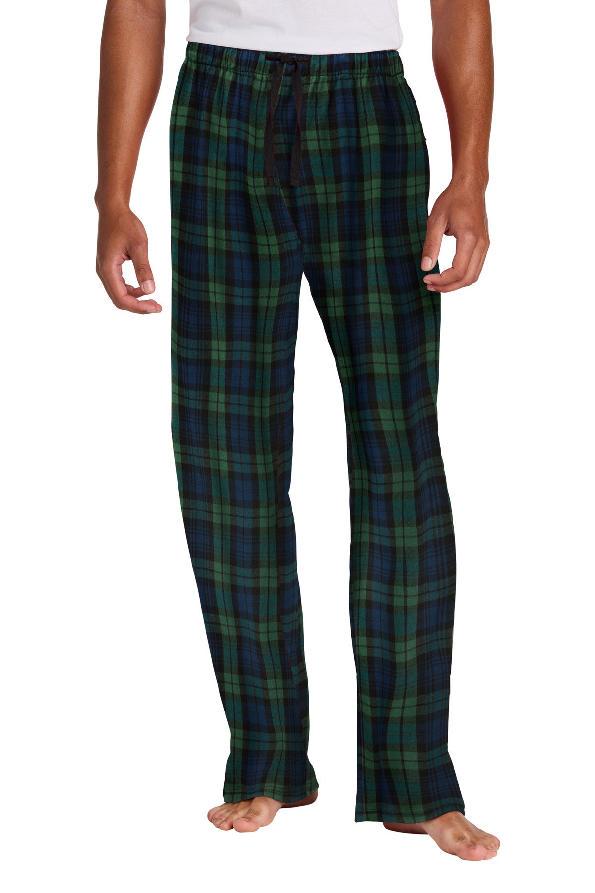 Pantalón de franela a cuadros - 4.3 oz | District DT1800
